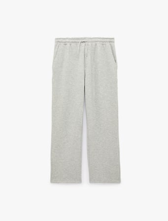 Regular Fit Cepli Beli Bağcıklı Eşofman Altı