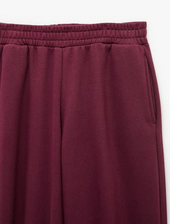 Şardonlu Üç İplik Cepli Rahat Kalıp Jogger Eşofman Altı