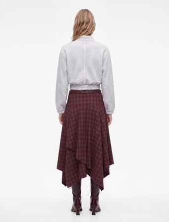 Şardonlu Rahat Kalıp Kurbağa Kapama Detaylı Süslü Düğmeli Mandarin Yaka Sweatshirt