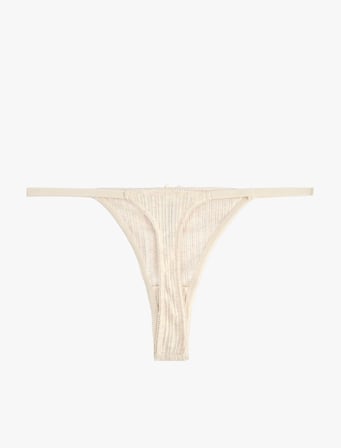 Kurdeleli Dokulu String Külot