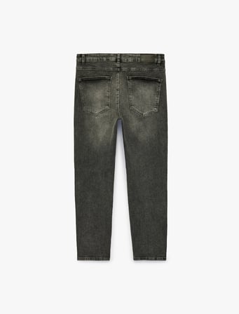 Pamuklu Normal Bel Cepli Tapered Jean Pantolon - Joe Jean
