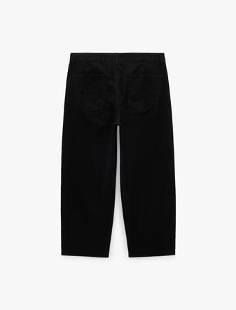 Pamuklu Cepli Bol Kalıp Chino Jean Pantolon