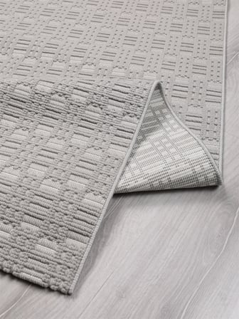 Gri Çizgili Desenli Kaymaz Taban Yıkanabilir Halı Ultra Yumuşak Su Emici Dekoratif Lüks Salon Mutfak Koridor Çocuk Odası Halısı