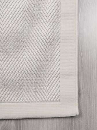Sisal Vektör Kaymaz Tabanlı Kolay Silinebilir 2li Beyaz Banyo Paspas Seti 60x100-50x60