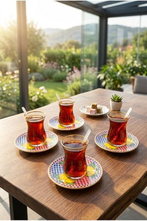 Bernardo Vita 12 Parça Çay Seti