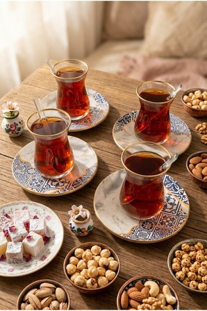 Bernardo Mozaik 12 Parça Çay Seti