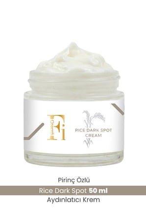 Rice Dark Spot Pirinç Özlü Aydınlatıcı & Nemlendirici Krem 50 ml