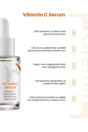 C Vitamini Serumu | Aydınlatıcı | Ton Eşitleyici | 30 ml