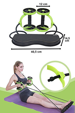 Karın ve Vücut Egzersiz Aleti – Mekik, Şınav ve Plank İçin Çok Fonksiyonlu Spor Aleti