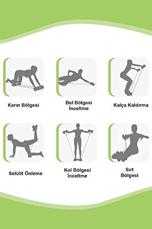 Karın ve Vücut Egzersiz Aleti – Mekik, Şınav ve Plank İçin Çok Fonksiyonlu Spor Aleti