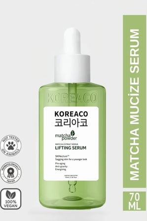 Matcha  Lifting Cilt Serumu | Cilt Bariyeri Onarıcı Kırışıklık Karşıtı 70 Ml-Ekstra Büyük Boy