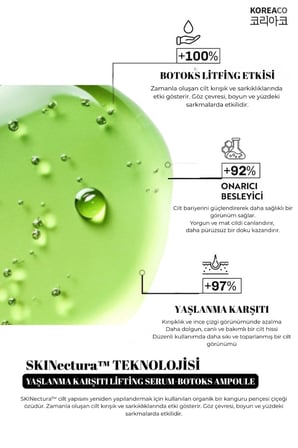 Matcha  Lifting Cilt Serumu | Cilt Bariyeri Onarıcı Kırışıklık Karşıtı 70 Ml-Ekstra Büyük Boy