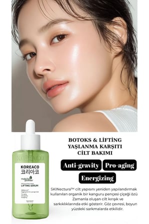 Matcha  Lifting Cilt Serumu | Cilt Bariyeri Onarıcı Kırışıklık Karşıtı 70 Ml-Ekstra Büyük Boy