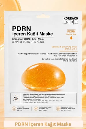 PDRN Sheet Mask | Dolgun ve Canlı Cilt Görünümüne Yardımcı Maske