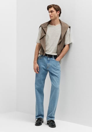 Marlon Classic Denim Açık Gök Mavisi Jean Pantolon 0019166-87847