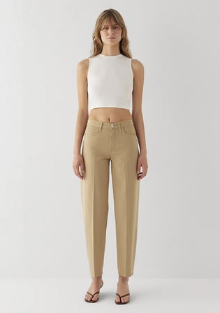 Tıya Tiya Mavi Edition Camel Gabardin Pantolon 1018900-A4201