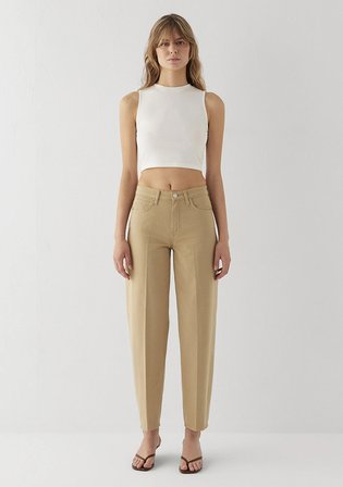 Tiya Mavi Edition Camel Gabardin Pantolon 1018900-A4201
