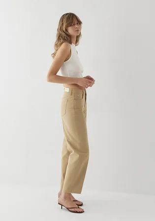 Tiya Mavi Edition Camel Gabardin Pantolon 1018900-A4201