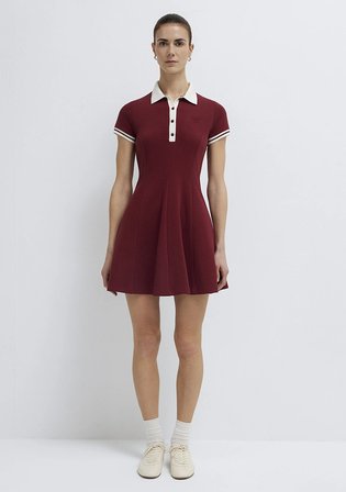 Kırmızı Mini Elbise 1310903-85633