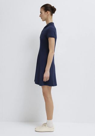 Lacivert Mini Elbise 1310903-82318