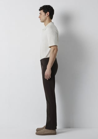 Hunter Kahverengi Gabardin Pantolon 00202A4173
