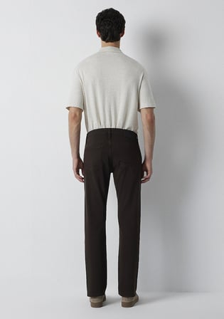 Hunter Kahverengi Gabardin Pantolon 00202A4173
