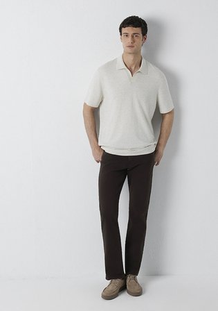 Hunter Kahverengi Gabardin Pantolon 00202A4173