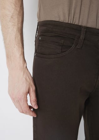 Marcus Kahverengi Gabardin Pantolon 00351A4173