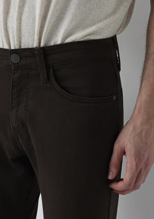 Hunter Kahverengi Gabardin Pantolon 00202A4173