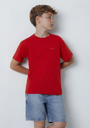 Kırmızı Basic Tişört 6610493-80638