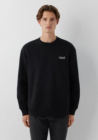 Mavi Logo Siyah Sweatshirt 0S10379-900