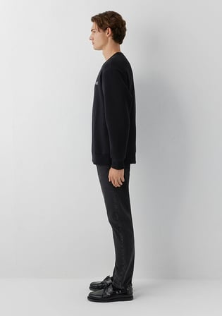 Mavi Logo Siyah Sweatshirt 0S10379-900