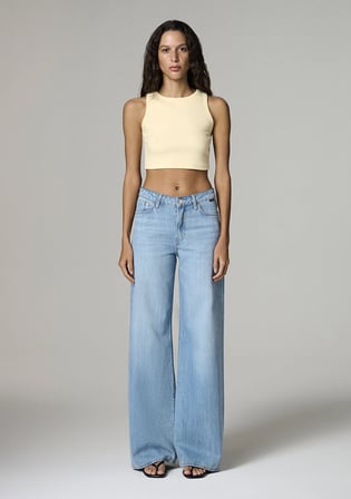 Florida Iconic Puslu Açık Mavi Jean Pantolon 1010381-A4216