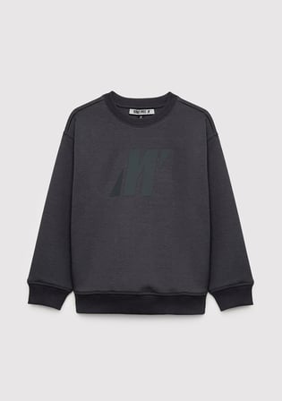 Mavi Pro Baskılı Antrasit Sweatshirt 6S10201-70763