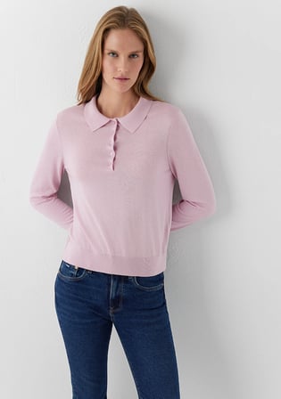 Pembe Polo Yaka Triko 1710925-71008
