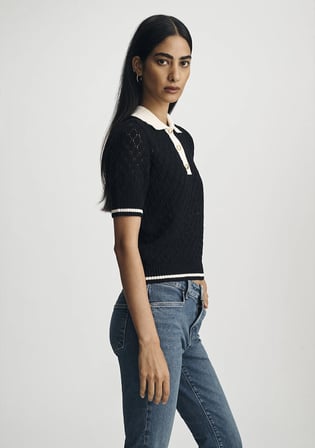 Siyah Triko Polo 1710897-900