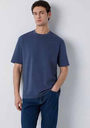 Lacivert Basic Tişört 0611924-70759