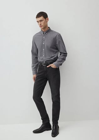 Mavi London Classic Denim Antrasit Jean Erkek Pantolon M0010172-87848