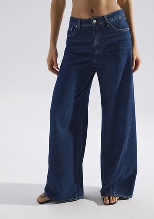 Siena Iconic Koyu Mavi Jean Pantolon 1012713-A4194