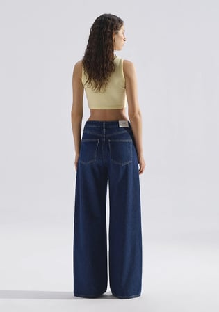Siena Iconic Koyu Mavi Jean Pantolon 1012713-A4194