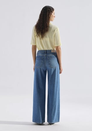 Remy Mavi Edition Keten Karışımlı Indigo Mavisi Jean Pantolon 1012603-A4229