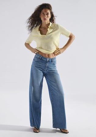 Remy Mavi Edition Keten Karışımlı Indigo Mavisi Jean Pantolon 1012603-A4229