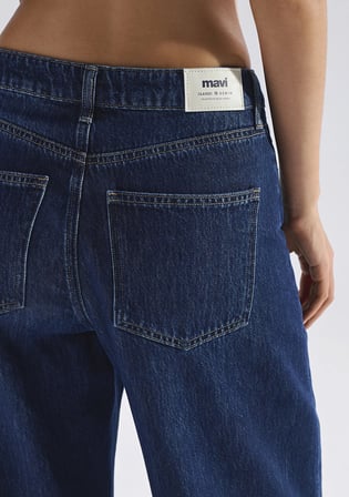 Siena Iconic Koyu Mavi Jean Pantolon 1012713-A4194