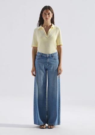 Remy Mavi Edition Keten Karışımlı Indigo Mavisi Jean Pantolon 1012603-A4229