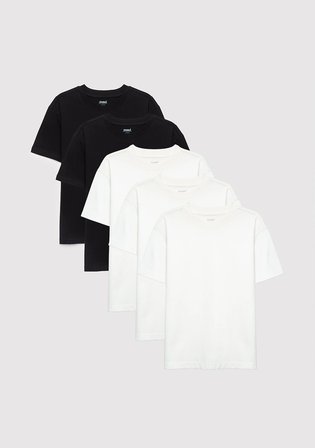 5li Çocuk Basic Tişört 6610502-900