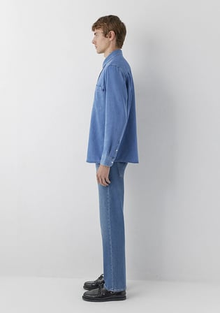 Lacivert Denim Gömlek 0212085-18790