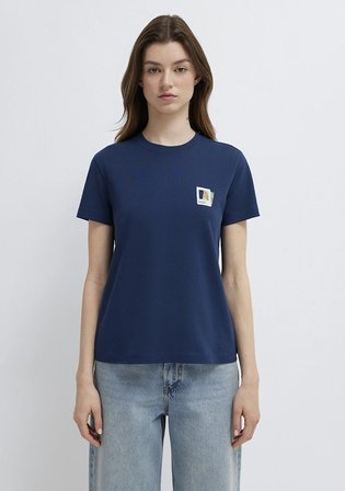 Collecting Memories Baskılı Lacivert Tişört 1614248-89353