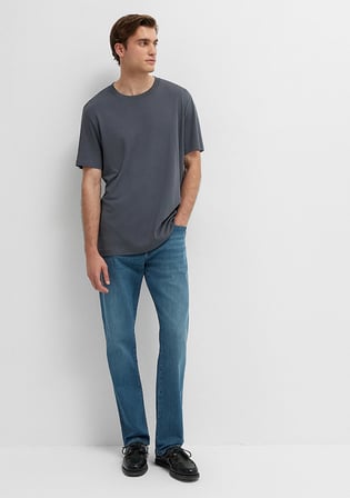 Gri Basic Tişört 0613525-85309