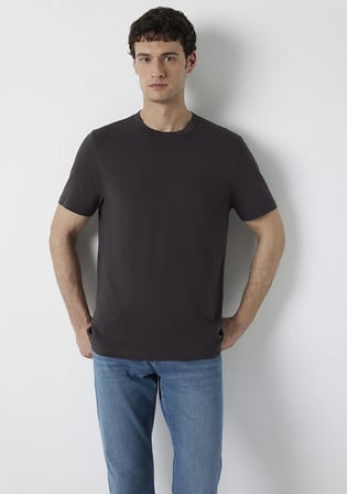 Kahverengi Basic Tişört 0613525-70219