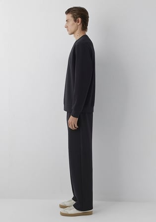 Siyah Basic Sweatshirt 0S10629-900